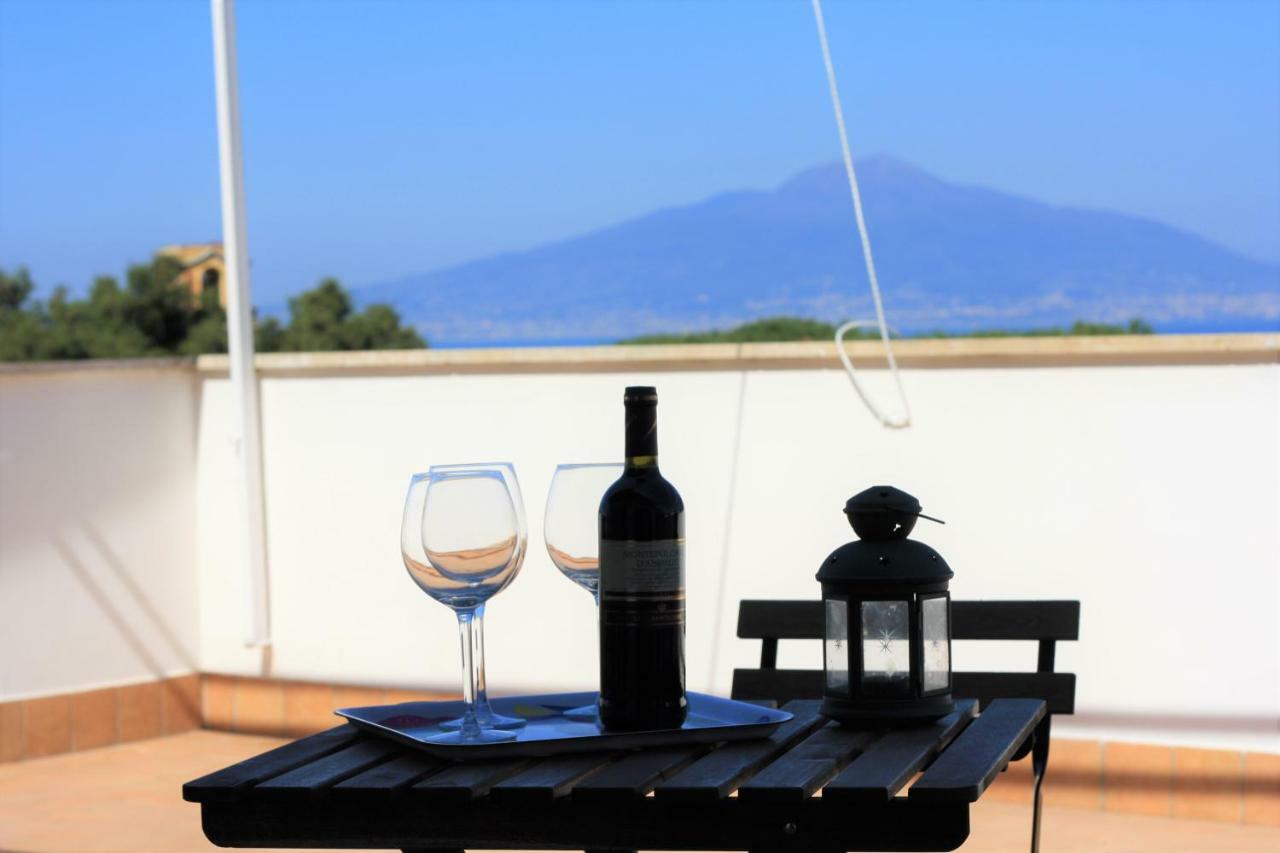 Apartmán Casa Bice Amazing View Of Vesuvius Sorrento Exteriér fotografie