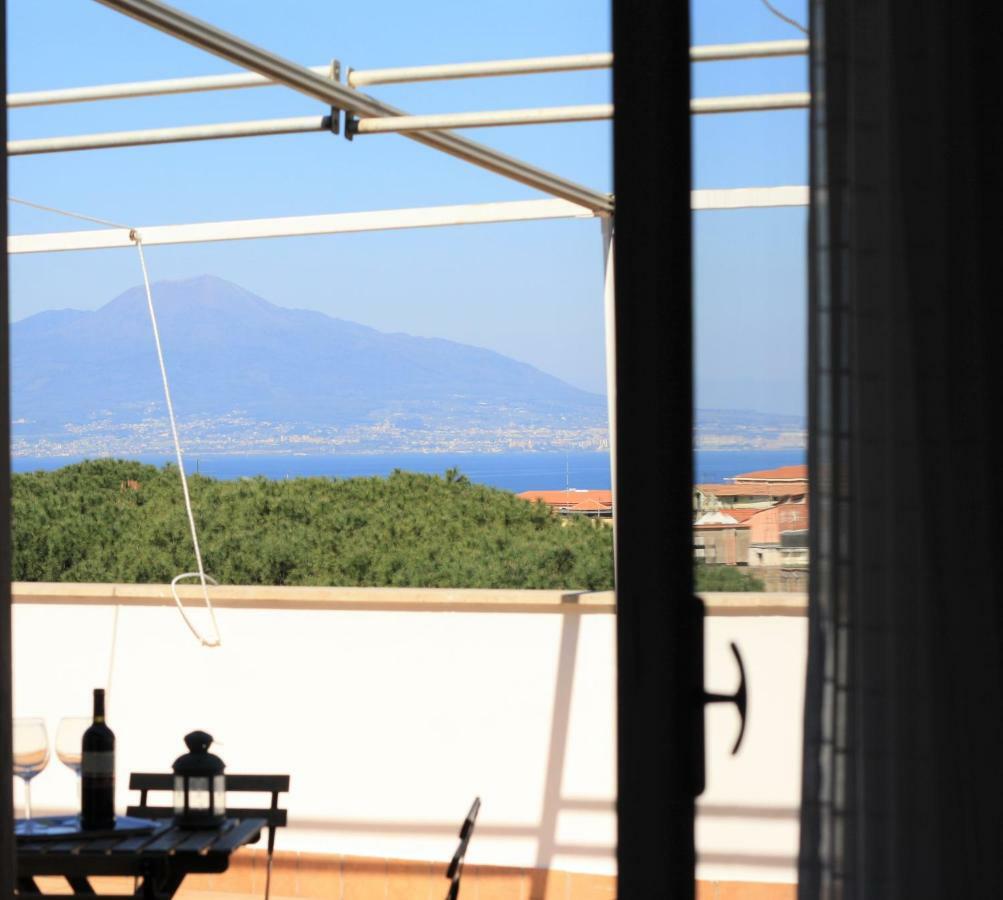 Apartmán Casa Bice Amazing View Of Vesuvius Sorrento Exteriér fotografie